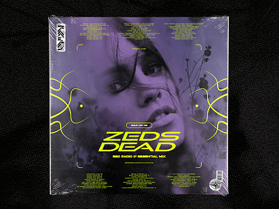 ZEDS DEAD album cover design photoediting typography