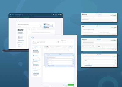 Drap and Drop Form for Medical Records dashboard ui drag and drop medice software design ui ux