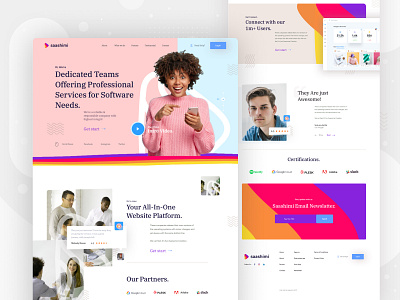 Corporate creative agency web Exploration v3 agency app app landing page business clean concept corporate exploration homepage interface landing page layout minimal trending ui userinterface ux visual web website