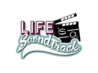 MAD TV - LIFE IS A SOUNDTRACK - TV SHOW LOGO broadcast creative design design illustration illustrator logo logo design logodesign logotype movie music soundtrack tv tv show tv shows vector