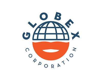 Branding Springfield #1: Globex Corporation branding flat hank scorpio illustration illustrator logo the simpsons vector