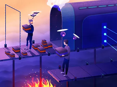 Politico EU Cover Illustration amazon cody muir conceptual illustration design editorial editorial art editorial illustration illustration illustrator magazine magicmuir politico politico eu