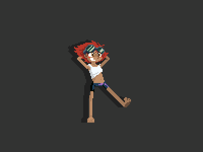 Edward | Fan Art anime character characterdesign design fanart illustration pixel pixelart series