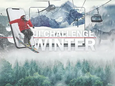 UI Challenge - Winter challenge ui uiux winter