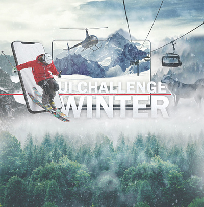 UI Challenge - Winter challenge ui uiux winter