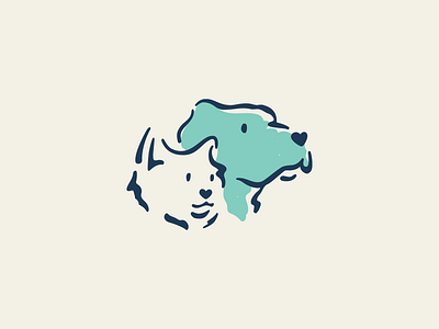 Pet-friendly brand identity branding branding concept branding design cat design dog humane icon illustration logo pet pet care pet shelter pets