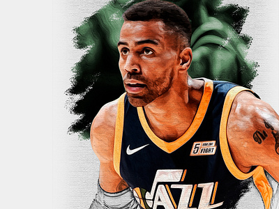 End of Season Illustrations—Thabo Sefolosha art illustration photoshop thabo sefolosha utah jazz