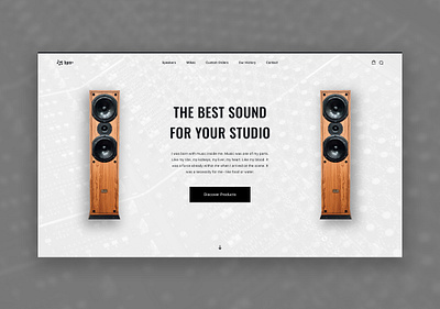 BPM+ Landing Page Design bpm design landing page photoshop sound studio