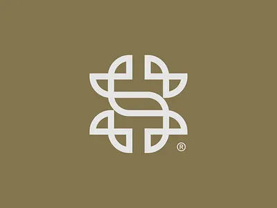 HS® brand branding fashion identity logo logotype monogram stationary design symbol