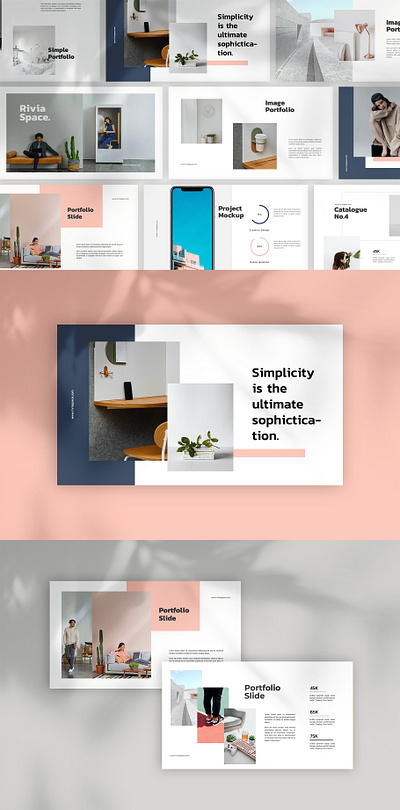 Rivia Keynote Template business clean corporate corporate design corporate identity creative keynote keynote design keynote presentation keynote template keynote templates minimal modern powerpoint presentation simple template template design templates warm