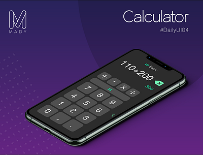 Daily Ui Calculator 04 dailyui04