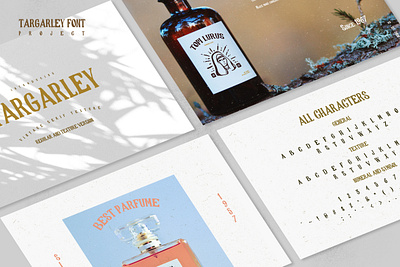 Targarley Font design display font font family fontlab illustration serif serif font vintage