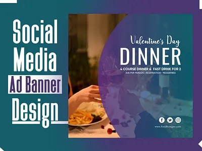 Social Media Ad Banner banner design photoshop social media socialmediaads