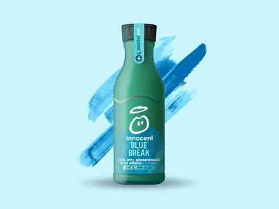 innocent • 3D Bottle Design 3d 3d art brand branding branding design vector