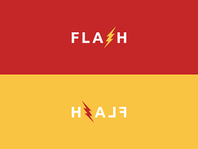 Flash / Reverse Flash comic books dc dc comics dceu digital art digital artist digital artwork digital design fan art fan artist fan artwork fanart logo design red redesign reverse flash speed yellow logo yellows