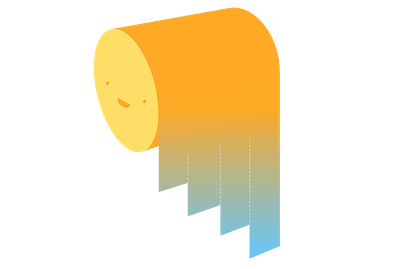 Splitting House Supplies cute friends groceries house housemates illustration splitting toilet toilet paper