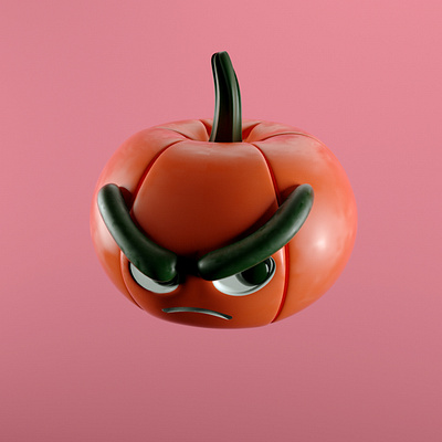 PUMPKIN 3d art 3d character 3d illustration 3dcharacter c4d c4dart charachter concept concept art creative design halloween illustration pumpkin spooky