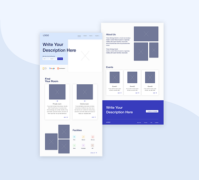 Wireframe design ui ui design ux ux design web website