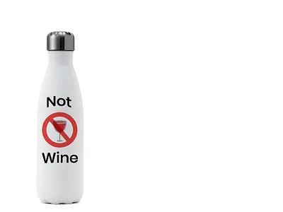not wine motion branding product design
