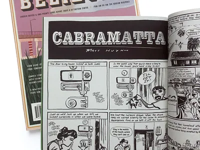 believer cabramatta brush comics illustration ink