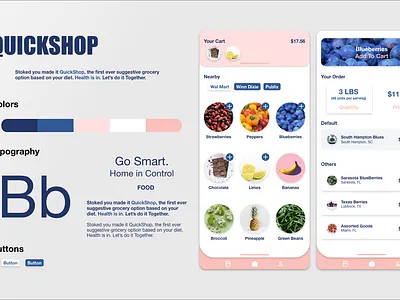 QUICKSHOP design ui uiux