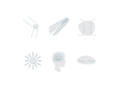 menu icons bradning icon illustrated icons illustration menu wellness