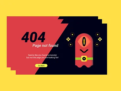 404 Page 404 page challenge dailyui design error page illustration screen ui uichallenge uidesign user interface web design web designer website website design