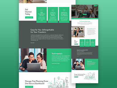 Travel Groups Web UI Design clean clean ui collect design gradients green groups minimalist simple travel travelers ui uidesign uiux user experience userinterface ux web webdesign website