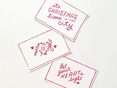 Missing Christmas Already design handlettering illustration lettering type typography watercolor art watercolor painting