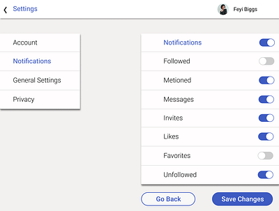 Settings card challenge dailyui design lagos nice nigeria settings page settings ui ui ui ux design ux