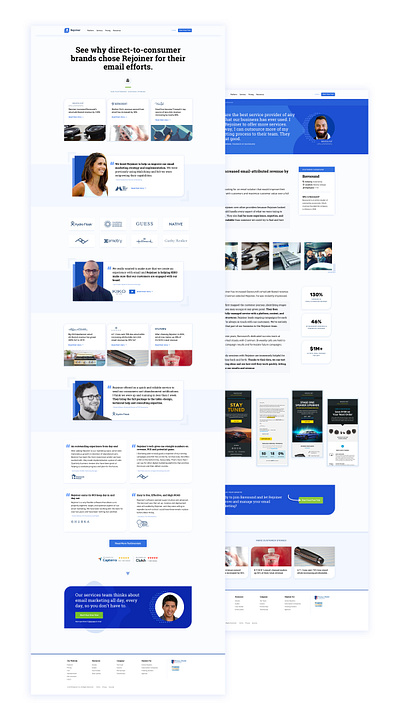 Customer Stories & Case Study Template marketing site web design website design