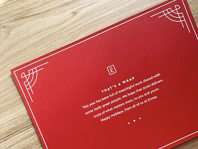 Holiday Card 2019 card christmas geometric hannukah holiday letter letterpress wrap