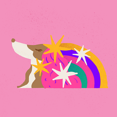 Queer Dog dog lgbt queer rainbow rights
