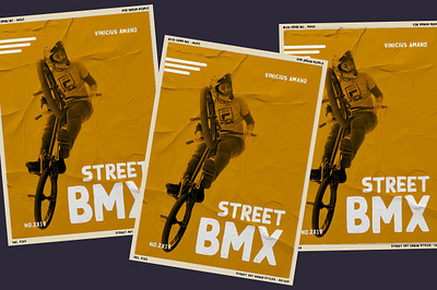 Street BMX Poster - Black Ground Font branding font font awesome font design font family fonts free fonts handlettering logo typography