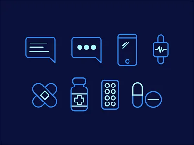Health Ins Infographics dark mode data data visualization icons infographic