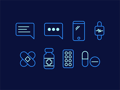 Health Ins Infographics dark mode data data visualization icons infographic