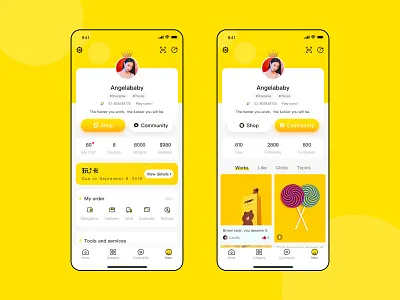 Personal homepage_App design app branding design icon illustration illustrator logo ui ux web