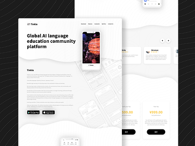 Tinkle | 14.0.0 | Language Learning Social Platform app chapter design voice