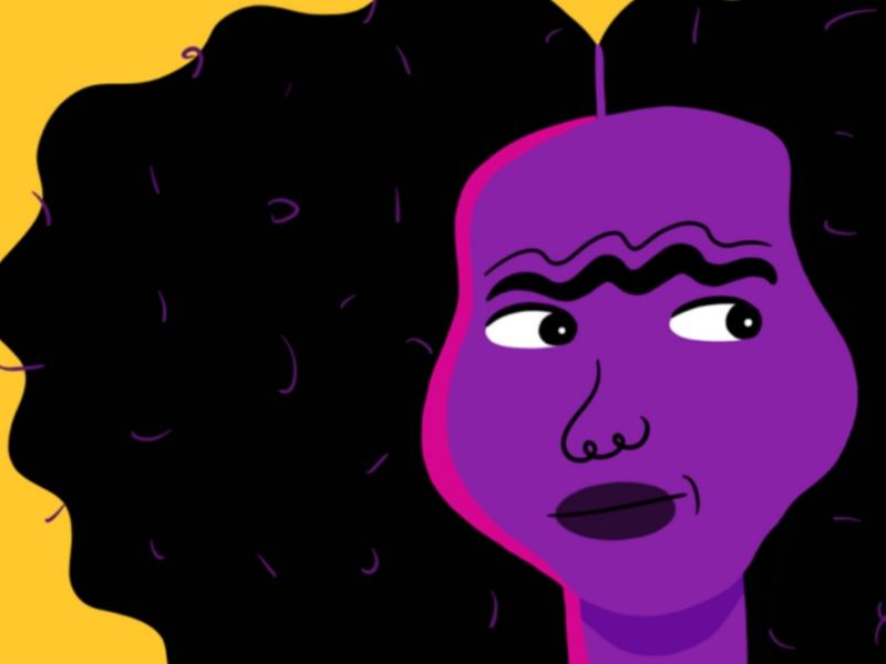 Example of Side-eye