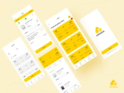 Airbasket app app creative flight app graphic inspiration interface mobile ui product design rubynguyenart traveller ui ui design uiux userinterface ux web design website