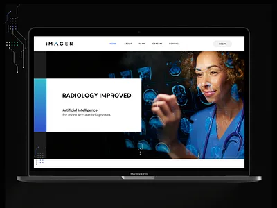 IMAGEN : landing page web design website design