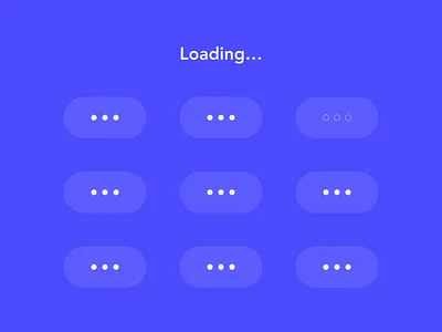 loading design icon motion ui