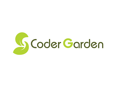 Coder Garden annadesign branding design graphicdesign green logo logo design logodesign logogrid