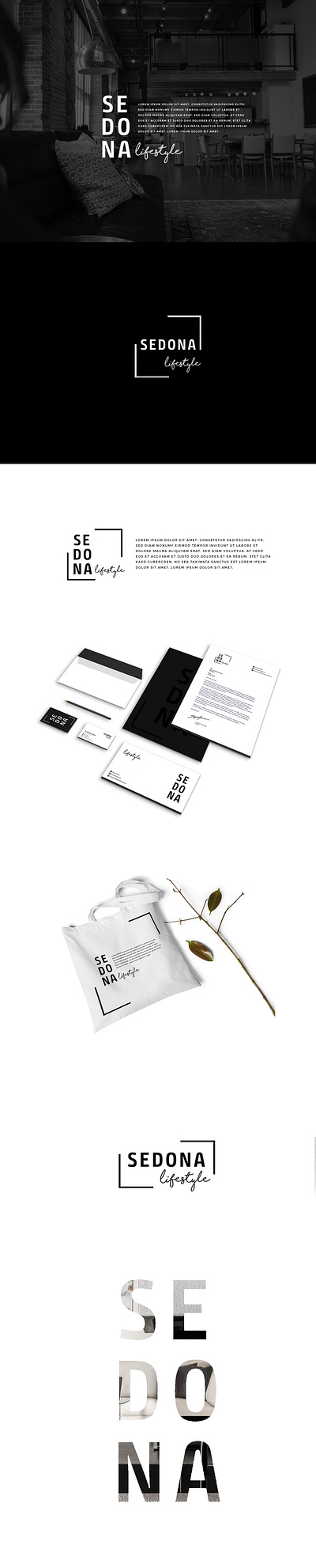 Sedona Lifestyle logo branding design design illustrator logodesign