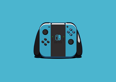 Nintendo Switch design designoftheday graphicdesigner illustration illustrator nintendo nintendoswitch vectorart vectorartist vectorartwork