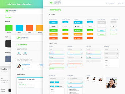 Design Guidelines branding design design guidelines logo design user interface