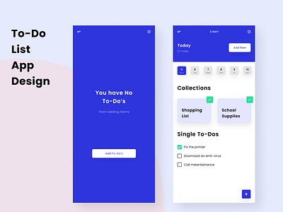 To-Do App Concept adobe xd challenge resume