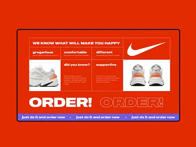 Nike Tekno M2 Concept Web clean colorful design creative design interaction minimal nike tekno ui ux