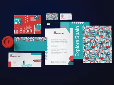 BikeBoatTour's branding and visual identity branding spain visual identity visual identity design