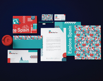 BikeBoatTour's branding and visual identity branding spain visual identity visual identity design